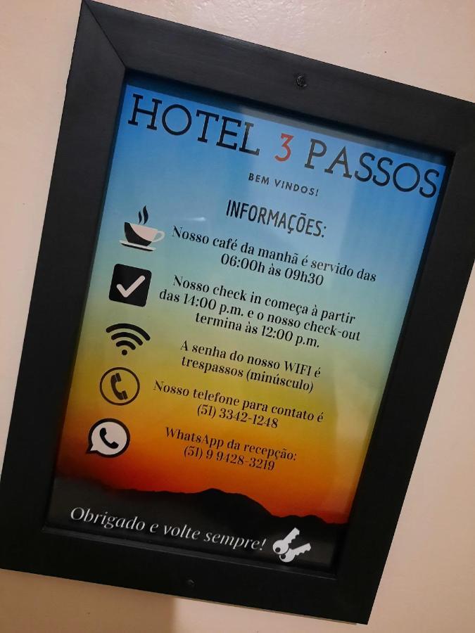 Hotel Tres Passos - Prox Ao Aeroporto E Rodoviaria بورتو أليغري المظهر الخارجي الصورة
