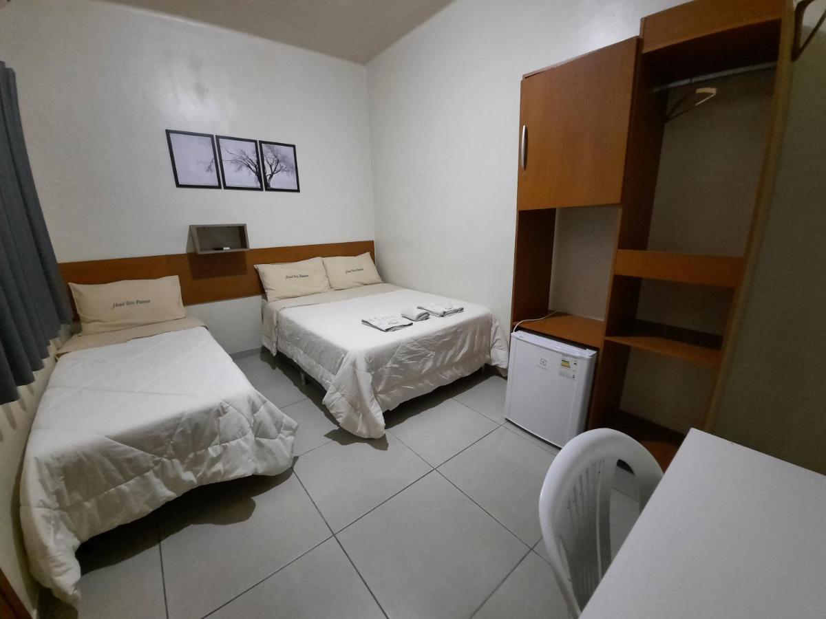 Hotel Tres Passos - Prox Ao Aeroporto E Rodoviaria بورتو أليغري المظهر الخارجي الصورة
